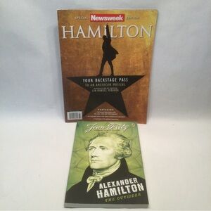 Hamilton Musical Lot The Outsider by Jean Fritz PB Newsweek Special Edition